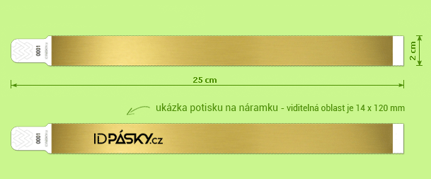 identifikační náramek TYVEK Premium